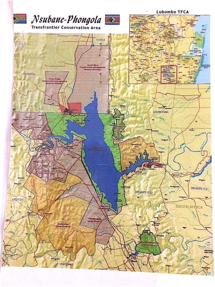 Pongola map